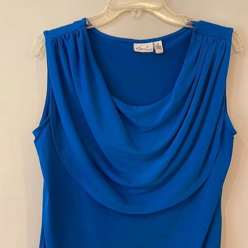 Kim Rogers Blue Tank - Picture 2 of 3